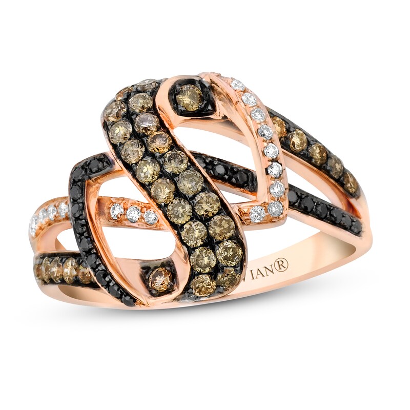 Le Vian Exotics Diamond Ring 5/8 ct tw 14K Strawberry Gold
