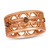 Thumbnail Image 0 of Le Vian Chocolatier® Diamond Ring 1/5 ct tw 18K Strawberry Gold - Size 7