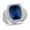 Thumbnail Image 0 of Le Vian Couture Sapphire Ring 1-1/2 ct tw Diamonds 18K Vanilla Gold - Size 7