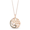 Thumbnail Image 1 of Le Vian Chocolatier Diamond Necklace 1/2 ct tw 14K Strawberry Gold 18&quot;