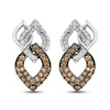 Thumbnail Image 1 of Le Vian Chocolatier Diamond Earrings 5/8 ct tw 14K Vanilla Gold
