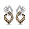 Thumbnail Image 0 of Le Vian Chocolatier Diamond Earrings 5/8 ct tw 14K Vanilla Gold