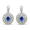 Thumbnail Image 0 of Le Vian Couture Tanzanite Earrings 2-3/4 ct tw Diamonds Platinum