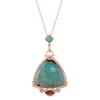 Thumbnail Image 1 of Le Vian Aquaprase/Quartz/Topaz Necklace 14K Strawberry Gold 20&quot;
