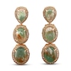 Thumbnail Image 1 of Le Vian Creme Brulee Aquaprase Earrings 2-3/4 ct tw Diamonds 14K Strawberry Gold
