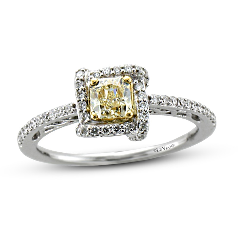 Le Vian Bridal Diamond Ring 3/4 ct tw 18K Two-Tone Gold
