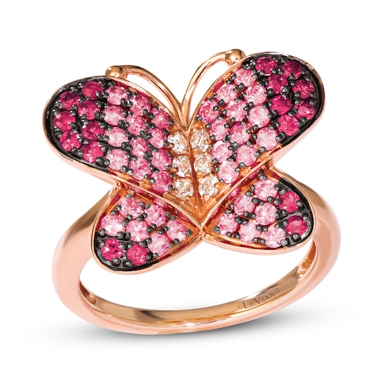 Le Vian Butterfly Strawberry Ombre Ring 14K Strawberry Gold | Kay