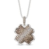 Thumbnail Image 1 of Le Vian Ombré Necklace 1-1/4 ct tw Diamonds 14K Vanilla Gold 20&quot;