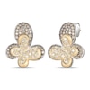 Thumbnail Image 0 of Le Vian Butterfly Earrings 1 ct tw Diamonds 14K Two-Tone Gold