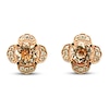 Le Vian Morganite Earrings 1/4 ct tw Diamonds 14K Strawberry Gold
