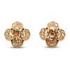 Thumbnail Image 0 of Le Vian Morganite Earrings 1/4 ct tw Diamonds 14K Strawberry Gold