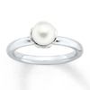 Thumbnail Image 1 of Stackable Ring Freshwater Cultured Pearl Sterling Silver