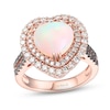 Le Vian Opal Ring 1 ct tw Diamonds 14K Strawberry Gold