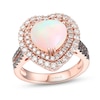 Thumbnail Image 0 of Le Vian Opal Ring 1 ct tw Diamonds 14K Strawberry Gold - Size 7