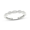 Thumbnail Image 1 of Now + Forever Lab-Grown Diamonds Anniversary Band 1/15 ct tw Round-cut 10K White Gold