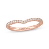 Thumbnail Image 1 of Neil Lane Diamond Chevron Wedding Band 1/4 ct tw 14K Rose Gold