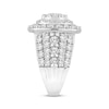 Thumbnail Image 1 of Multi-Diamond Center Engagement Ring 4 ct tw Round-cut 10K White Gold