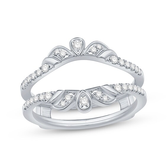 Now + Forever Diamond Enhancer Ring 1/4 ct tw 14K White Gold