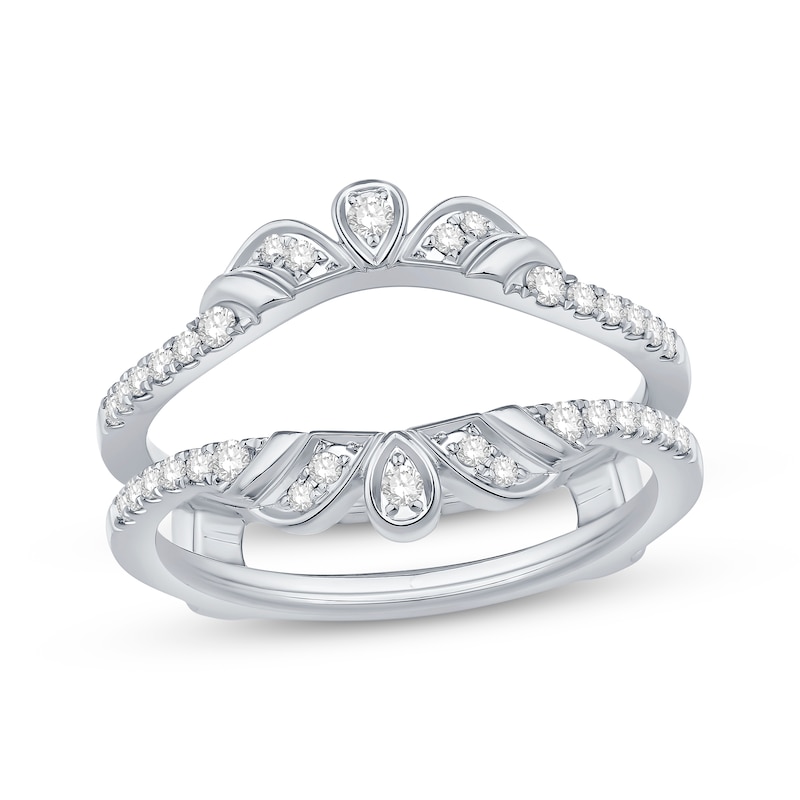 Diamond Enhancer Ring 1/4 ct tw 14K White Gold