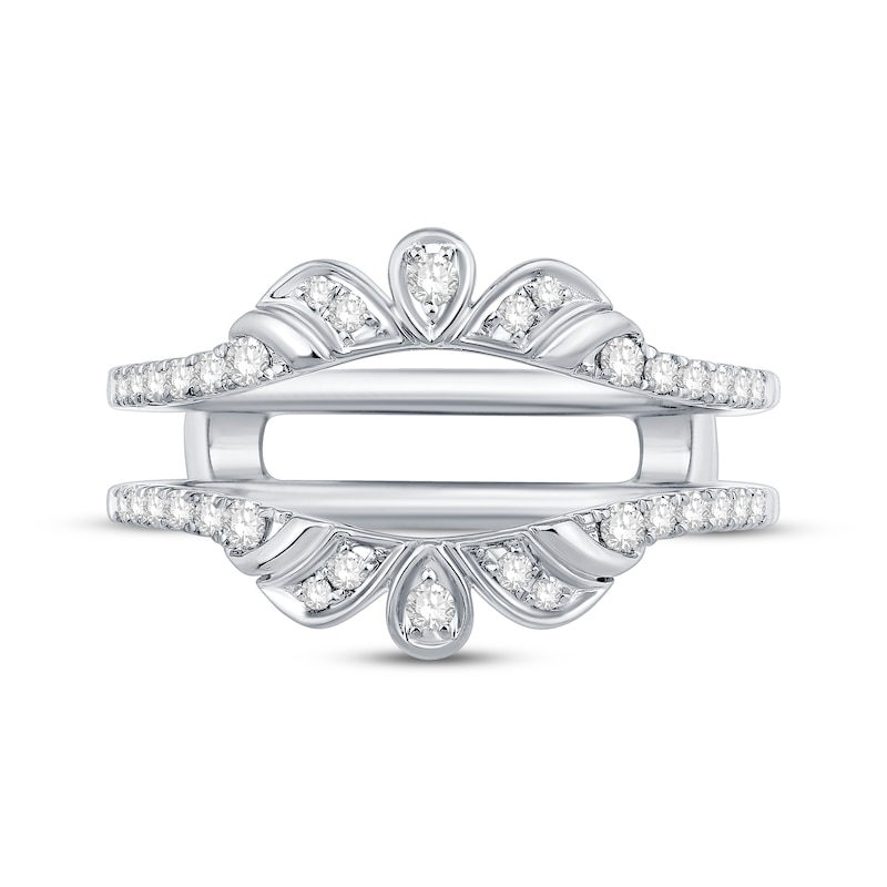 Diamond Enhancer Ring 1/4 ct tw 14K White Gold