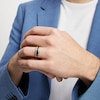 Thumbnail Image 4 of Now + Forever Men's Diamond Textured Wedding Band 1/2 ct tw 10K Yellow Gold