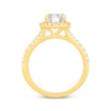 Thumbnail Image 3 of Lab-Grown Diamonds Pear-Shaped Engagement Ring 2-1/2 ct tw 14K Yellow Gold