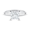 Thumbnail Image 2 of Lab-Created Diamonds by KAY Princess-Cut Solitaire Engagement Ring 2-1/2 ct tw 14K White Gold (I/SI2)