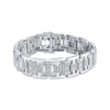 Thumbnail Image 0 of Men's Diamond I-Link Bracelet 3/4 ct tw Sterling Silver 8.5"