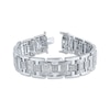 Thumbnail Image 1 of Men's Diamond I-Link Bracelet 3/4 ct tw Sterling Silver 8.5"