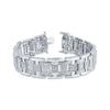 Thumbnail Image 2 of Men's Diamond I-Link Bracelet 3/4 ct tw Sterling Silver 8.5&quot;