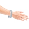Thumbnail Image 4 of Men's Diamond I-Link Bracelet 3/4 ct tw Sterling Silver 8.5&quot;