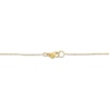 Thumbnail Image 3 of Hollow Tube Twist Heart Necklace 14K Yellow Gold 18&quot;