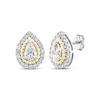 Thumbnail Image 1 of Threads of Love Lab-Grown Diamond Stud Earrings 1-1/2 ct tw 14K Two-Tone Gold