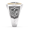 Thumbnail Image 3 of True Fans Las Vegas Raiders Championship Ring Sterling Silver & 10K Yellow Gold Ring