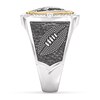 Thumbnail Image 4 of True Fans Las Vegas Raiders Championship Ring Sterling Silver & 10K Yellow Gold Ring