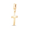 Thumbnail Image 2 of Charmed Memories Flat Cross Charm 10K Yellow Gold