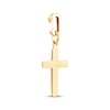 Thumbnail Image 4 of Charmed Memories Flat Cross Charm 10K Yellow Gold