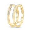 Thumbnail Image 2 of Now + Forever Diamond Chevron Enhancer Ring 1/2 ct tw 14K Yellow Gold