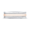 Thumbnail Image 3 of Now + Forever Men's Rope Twist Wedding Band 10K Two-Tone Gold 6.7mm