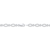 Thumbnail Image 3 of Diamond Link Bracelet 1/5 ct tw 10K White Gold 7&quot;
