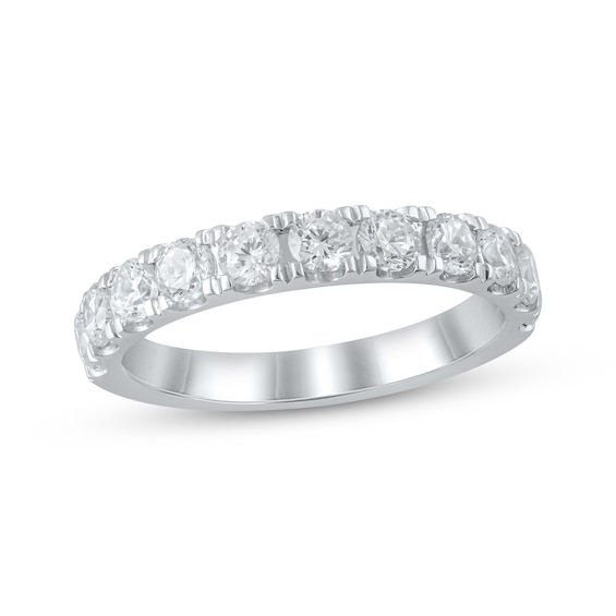 Now + Forever Lab-Grown Diamonds Anniversary Ring 1 ct tw 14K White Gold (F/VS2)
