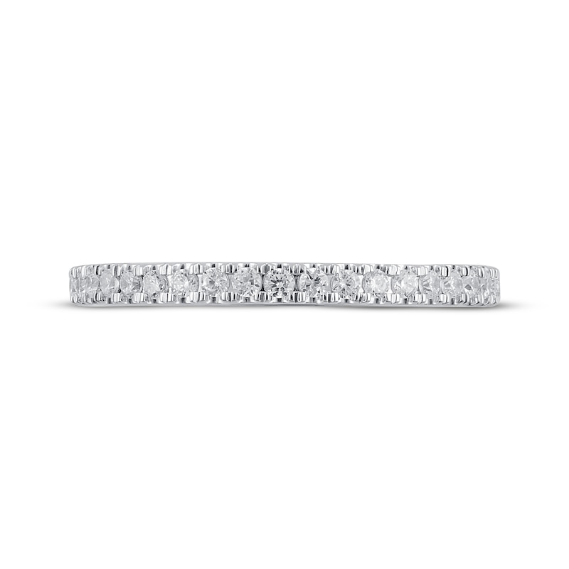 Main Image 3 of Now + Forever Lab-Grown Diamonds Anniversary Ring 1/4 ct tw 14K White Gold (F/VS2)