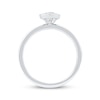 Thumbnail Image 3 of Now + Forever Lab-Grown Diamonds Marquise-Cut Bezel-Set Solitaire Engagement Ring 1 ct tw 14K White Gold (F/VS2)