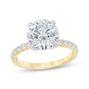 Thumbnail Image 1 of KAY Bow Collection Round-Cut Lab-Grown Diamond Engagement Ring 3-1/2 ct tw 14K Yellow Gold