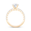 Thumbnail Image 2 of Now + Forever Lab-Grown Diamonds Oval-Cut Engagement Ring 2-1/2 ct tw 14K Yellow Gold