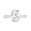 Thumbnail Image 3 of Now + Forever Lab-Grown Diamonds Oval-Cut Engagement Ring 2-1/2 ct tw 14K Yellow Gold