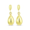 Thumbnail Image 2 of Reaura Polished Teardrop Dangle Earrings 14K Yellow Gold