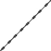 Thumbnail Image 2 of Disney Treasures The Nightmare Before Christmas Diamond Bone Link Bracelet 1/8 ct tw Black Rhodium-Plated Sterling Silver 7.5"
