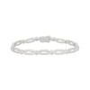Thumbnail Image 1 of KAY Lab-Grown Diamonds Paperclip Link Bracelet 1/2 ct tw Sterling Silver 7.25"