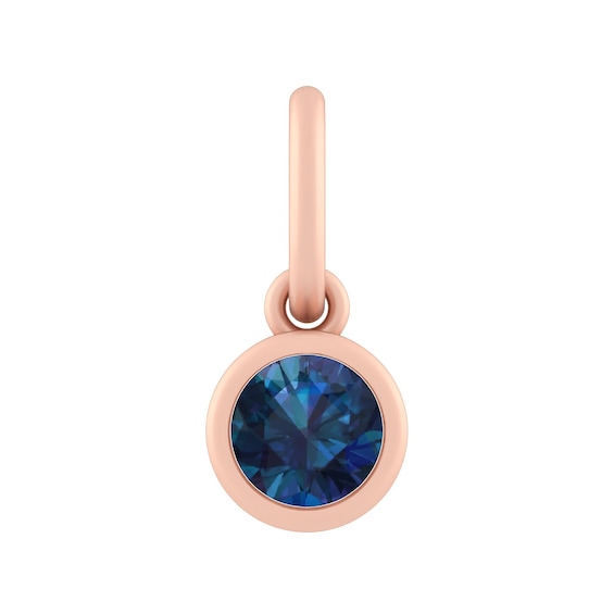 Sterling Silver or 10K Gold 4mm Lab-Created Alexandrite